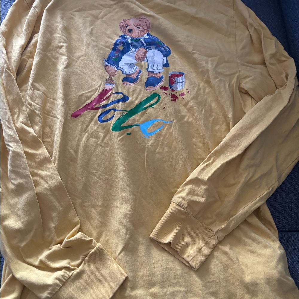 Polo by Ralph Lauren Yellow Logo Tee kids - Picture 2 of 3